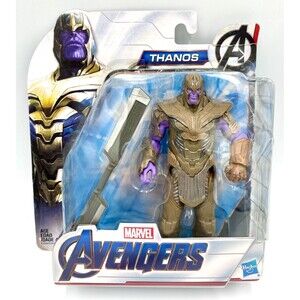 Marvel Avengers Endgame Warrior Thanos Deluxe 6" Action Figure Hasbro